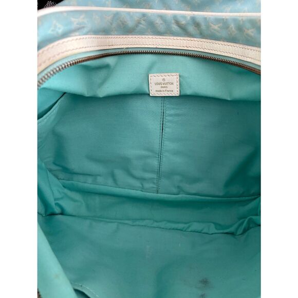 LV Monogram Mini Lin Sac Arange Diaper Bag Authentic Vintage - Picture 4 of 5